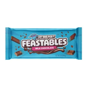 mrbeast feastables milk chocolate bar